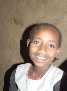 Ethiopian Girl in Debre Zeyit